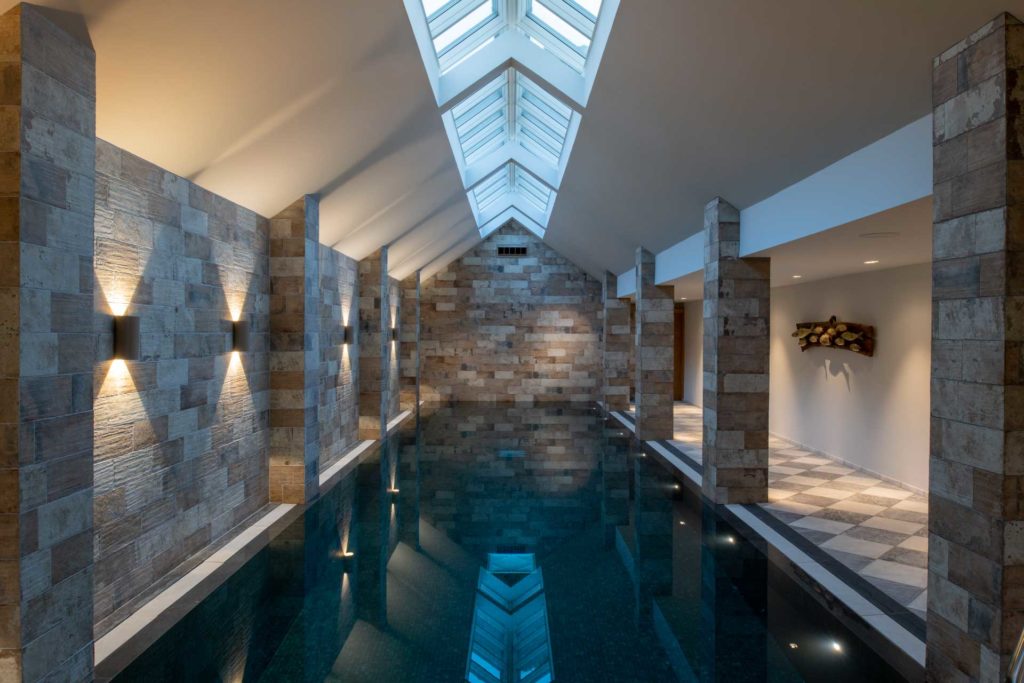 A luxurious private residential leisure complex.