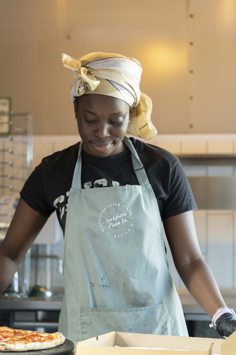 Yorkshire Pizza Co serving freshly made Neapolitan pizza